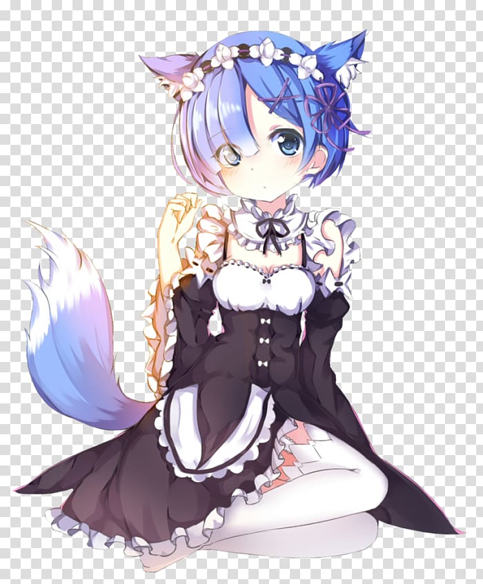 Re:Zero − Starting Life in Another World Anime Isekai Kawaii Fan art, Anime transparent background PNG clipart