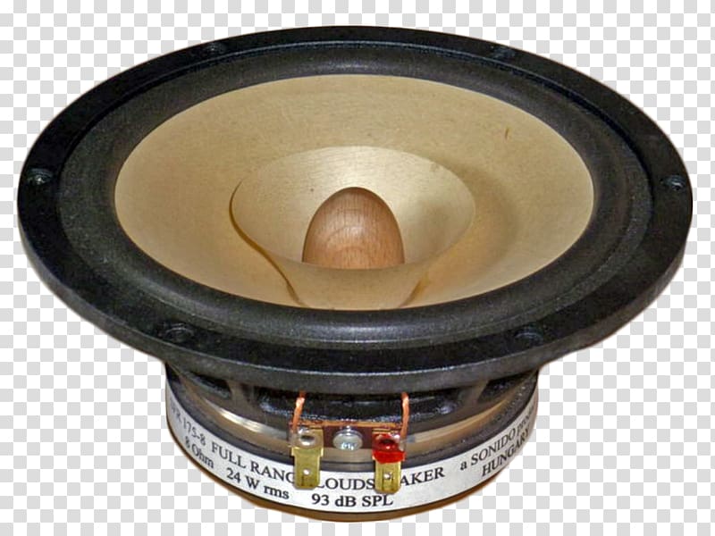 Loudspeaker Full-range speaker Speaker driver Speaker terminal Mid-range speaker, sonido transparent background PNG clipart