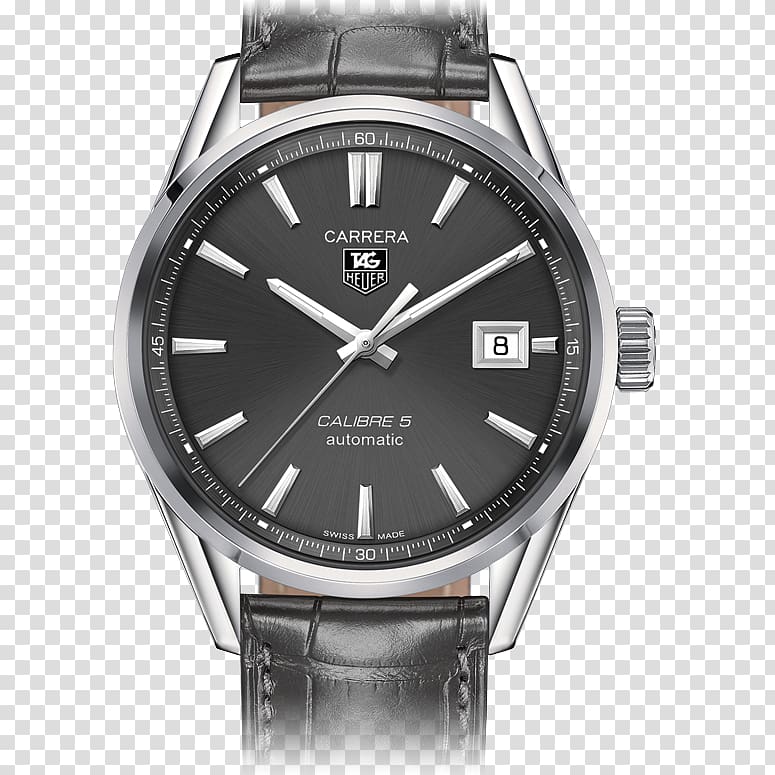 TAG Heuer Carrera Calibre 5 Automatic watch TAG Heuer Carrera Calibre 16 Day-Date, watch transparent background PNG clipart