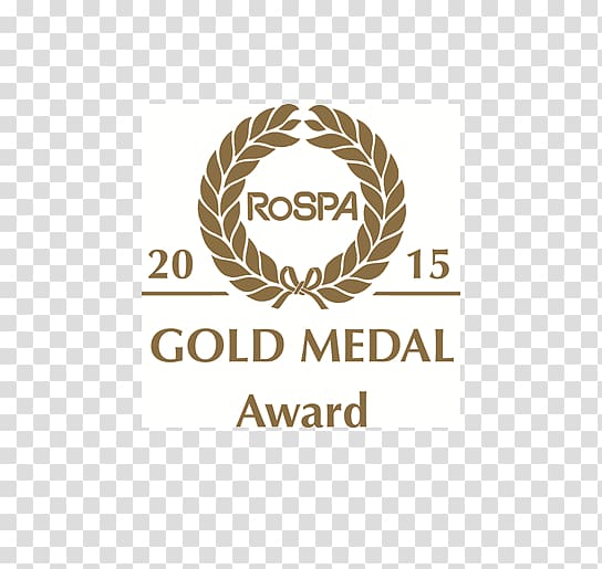 Royal Society for the Prevention of Accidents Gold medal Award, gold transparent background PNG clipart