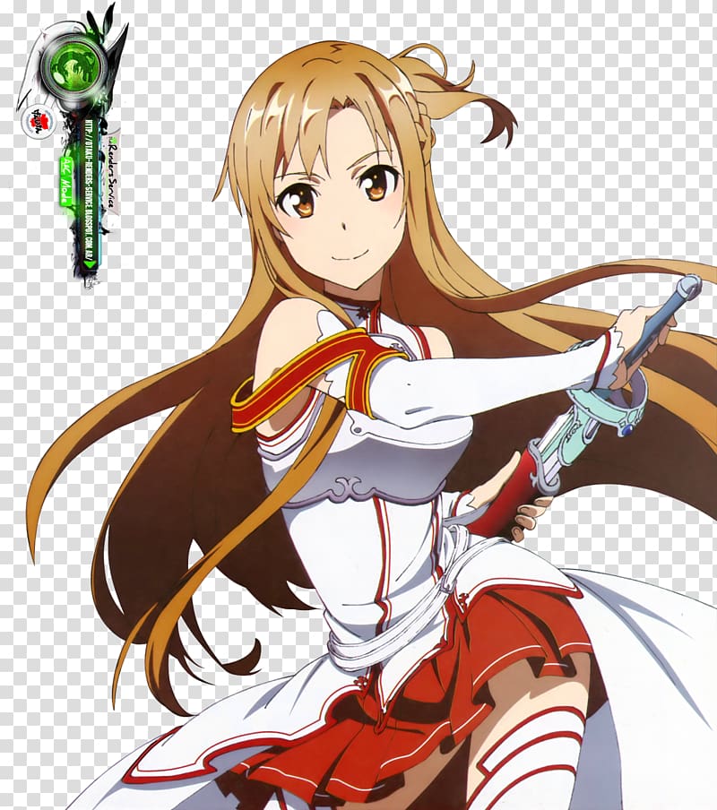 Asuna Kirito Sword Art Online 1: Aincrad Character, sword art transparent background PNG clipart