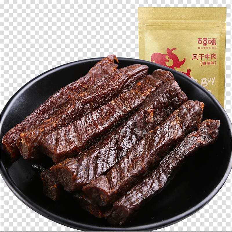 Inner Mongolia Jerky Beef Cattle Taste, Herbs flavor dried beef transparent background PNG clipart