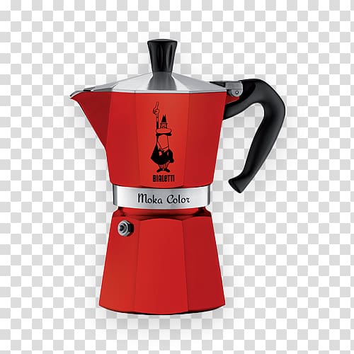 Moka pot Espresso Coffee Italian cuisine Cafe, Moka Pot transparent background PNG clipart