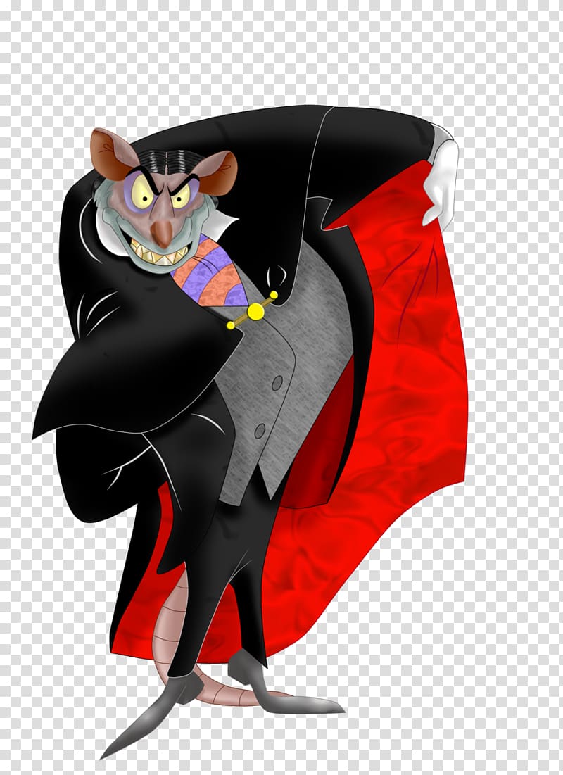 Professor Ratigan Ursula Villain Character, disneyland transparent background PNG clipart