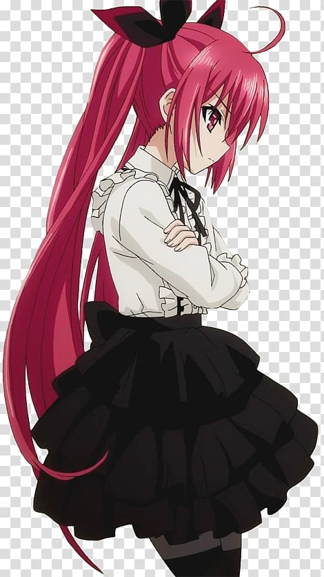 Date A Live Anime Erza Scarlet Manga, Anime transparent background PNG clipart