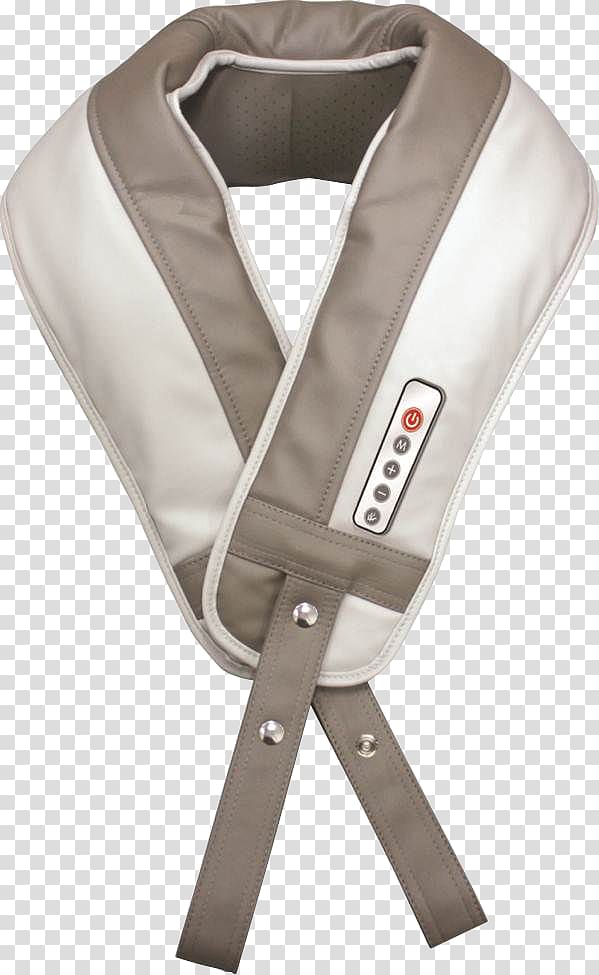 Neck Massage Shoulder Human back Shiatsu, belt massage transparent background PNG clipart