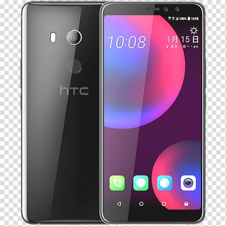 HTC U11 Smartphone Front-facing camera Color, smartphone transparent background PNG clipart