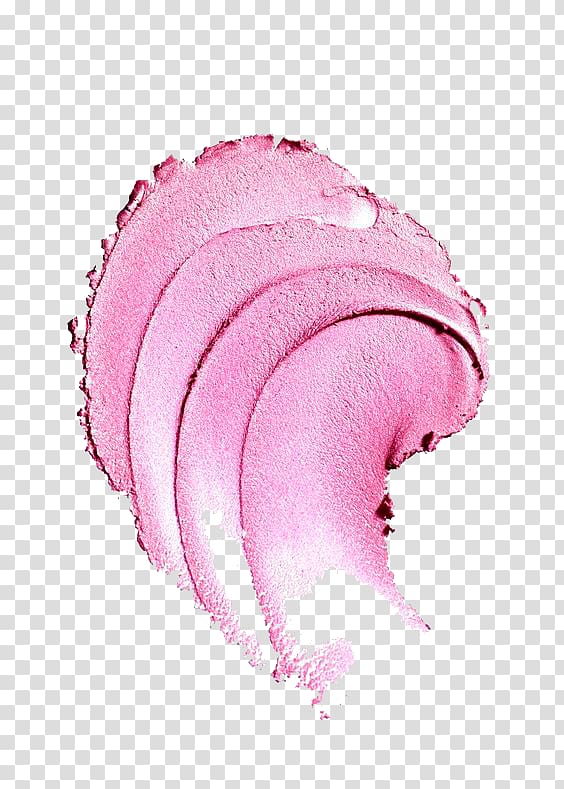 pink fluffy slime, Pink Lipstick Make-up Cosmetics, Pink lipstick transparent background PNG clipart