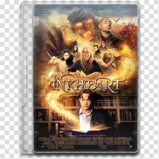 dvd action film pc game, Inkheart transparent background PNG clipart