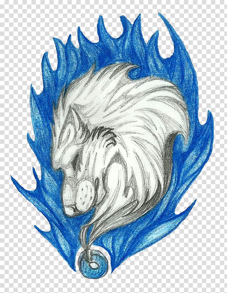 anime white wolf spirit