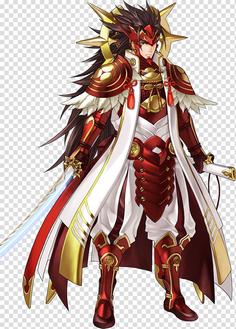 Fire Emblem Heroes Fire Emblem Fates Fire Emblem Echoes: Shadows of Valentia Fire Emblem: The Binding Blade Video game, Samurai armor transparent background PNG clipart