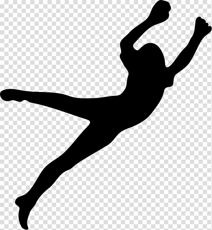 Goalkeeper Silhouette Football , Hockey Player Silhouette transparent background PNG clipart