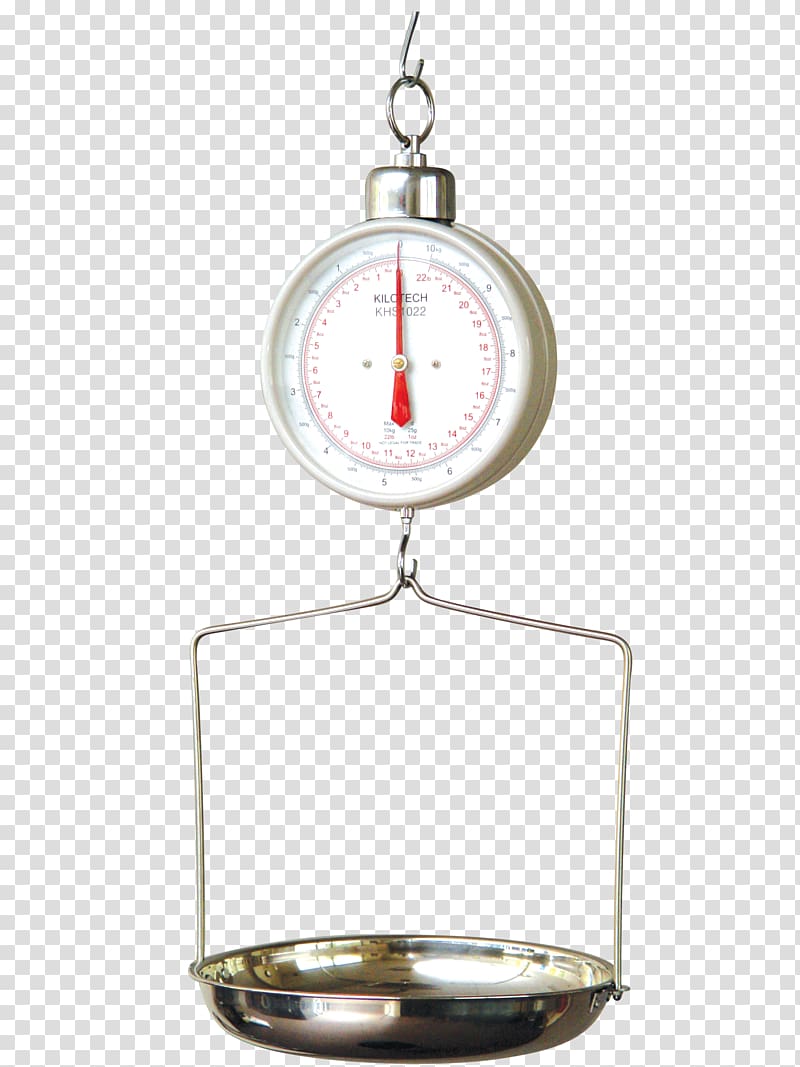 Measuring Scales Spring scale Weight Accuracy and precision Grocery store, hanging scale transparent background PNG clipart