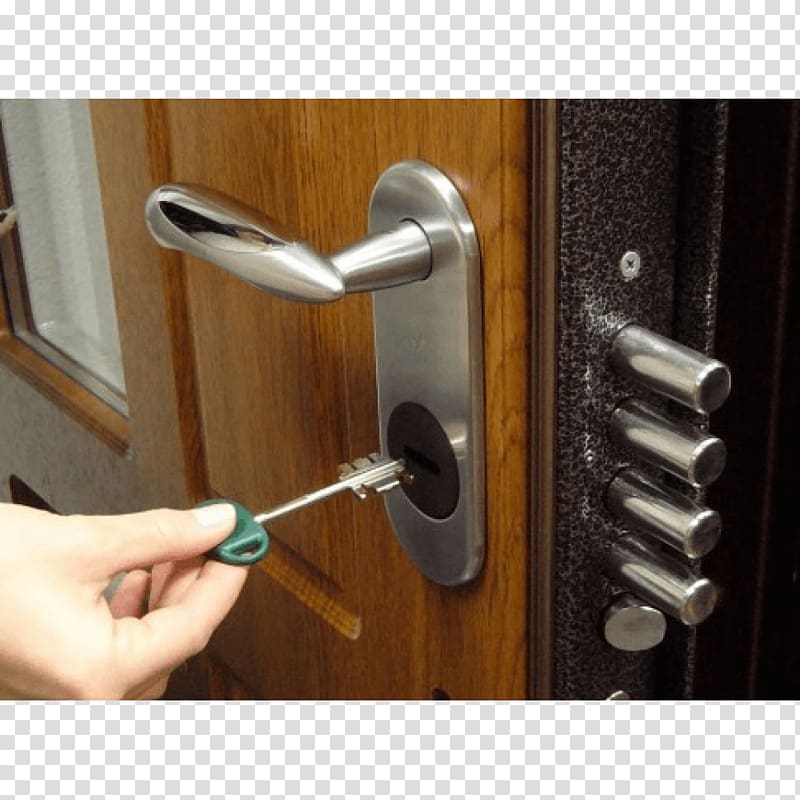 Electronic lock Door closer Key, door transparent background PNG clipart
