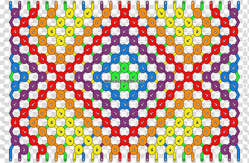 Friendship bracelet Houndstooth Pattern, friendship bracelet pattern transparent background PNG clipart