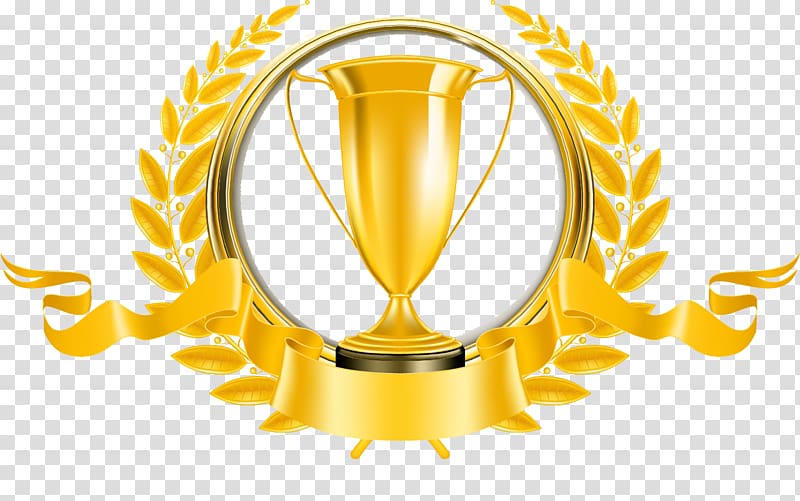 Hisco Trophies Trophy Gold medal , Trophy transparent background PNG clipart