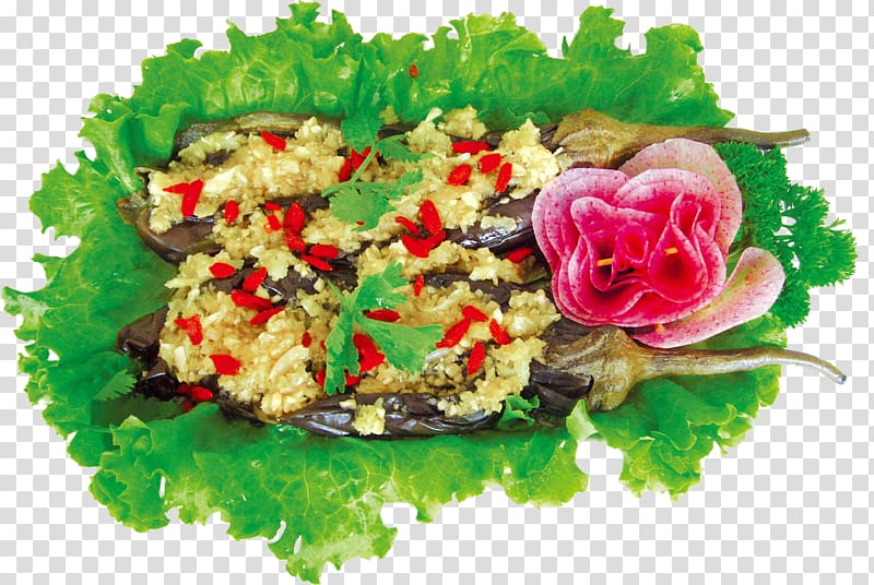 Gratis Food Eggplant Meat, Eggplant garlic transparent background PNG clipart