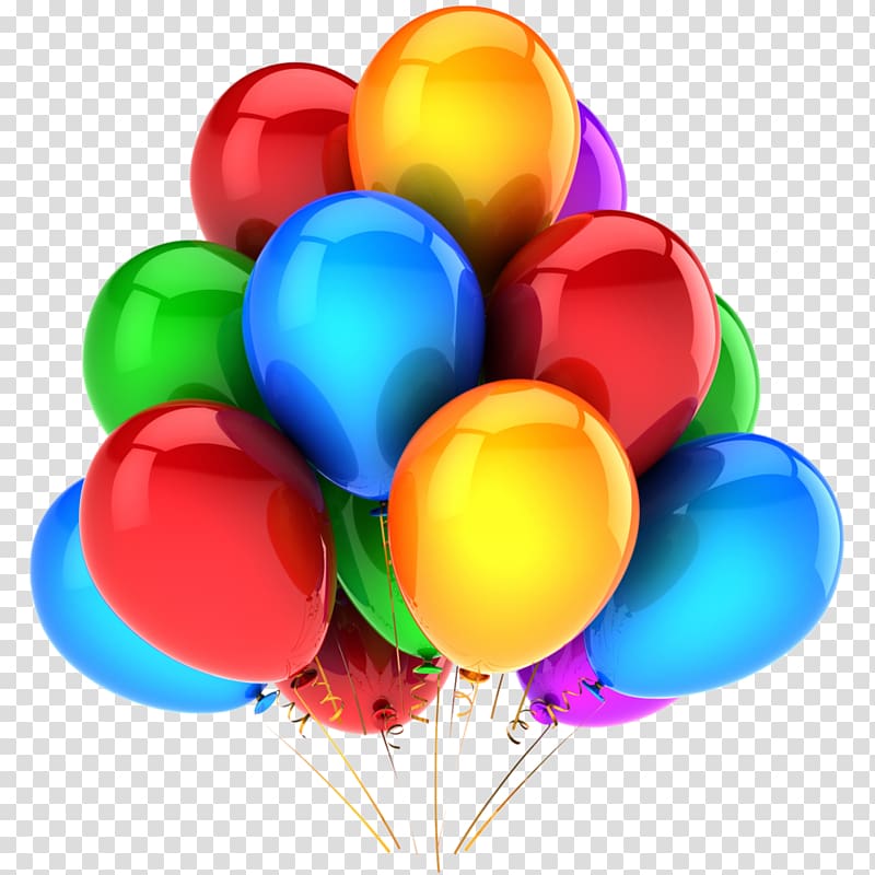 multicolor balloons illustration, Balloon , Baloon transparent background PNG clipart