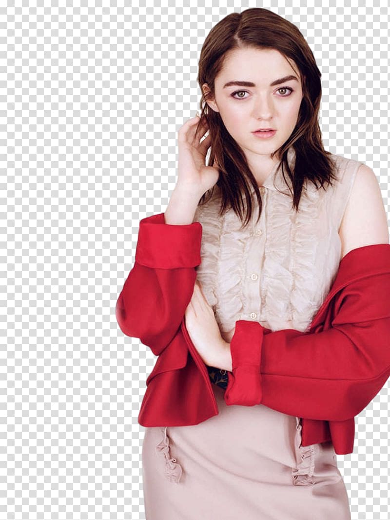 Maisie Williams Game of Thrones Actor Glamour Arya Stark, maisie williams transparent background PNG clipart