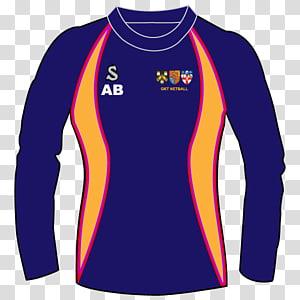 Long-sleeved T-shirt Long-sleeved T-shirt Product design, Netball Training transparent background PNG clipart thumbnail