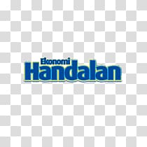 Ekonomi Handalan text, Handalan Logo transparent background PNG clipart