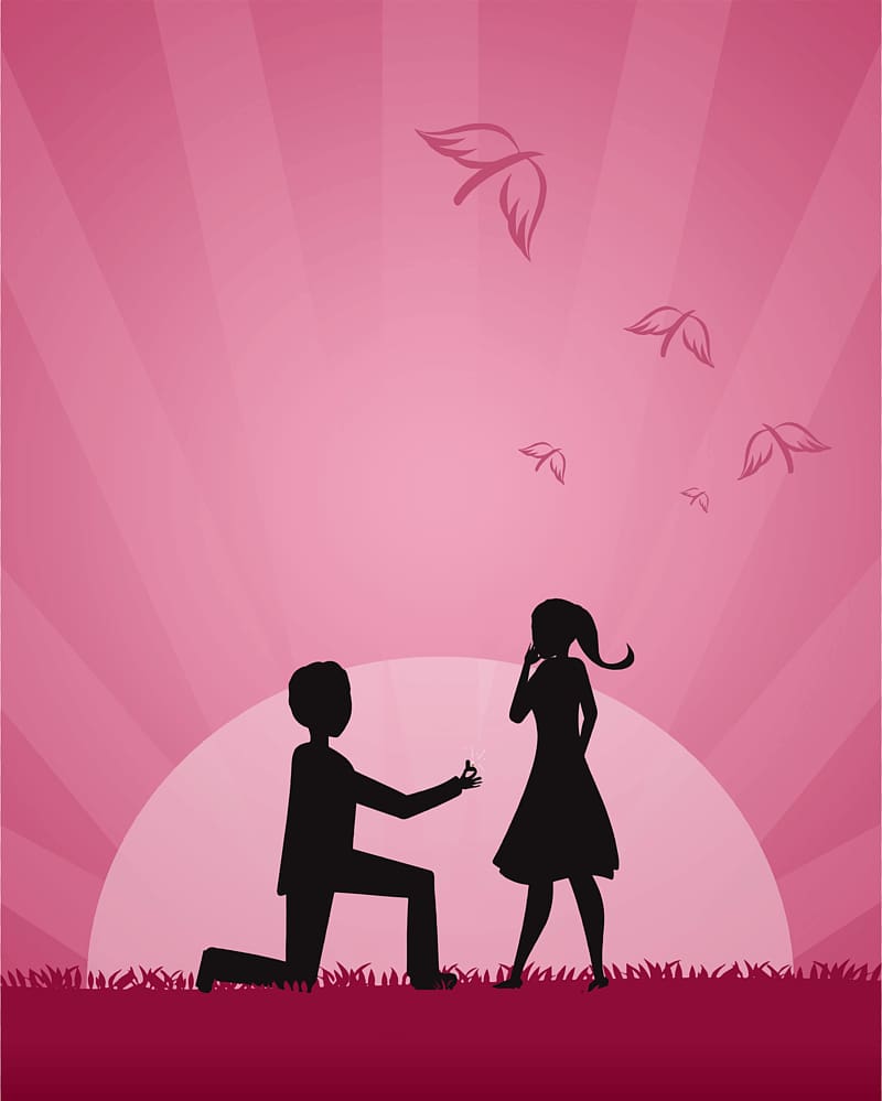 Marriage proposal Romance Propose Day Valentines Day , Proposal transparent background PNG clipart