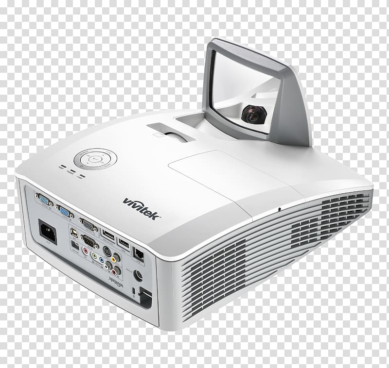 LG Ultra Short Throw PF1000U Multimedia Projectors Vivitek D755WT Vivitek D756USTi Ultra Short Throw Interactive Projector with WM-3, Projector transparent background PNG clipart