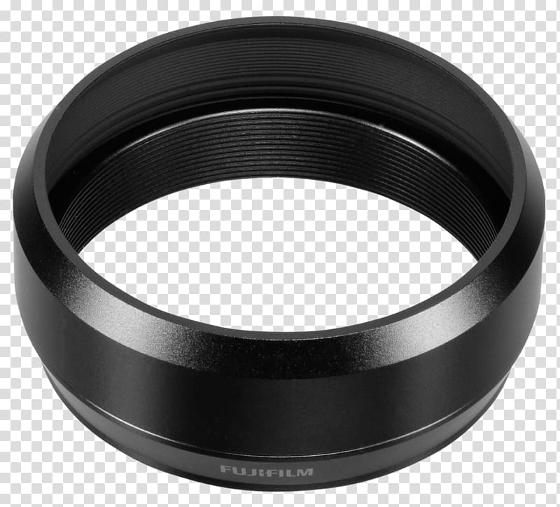 Fujifilm X70 Metal Collar Zoom lens, Lens Hood transparent background PNG clipart