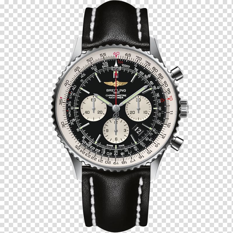 Breitling SA Watch Chronograph Jewellery Breitling Navitimer 01, watch transparent background PNG clipart