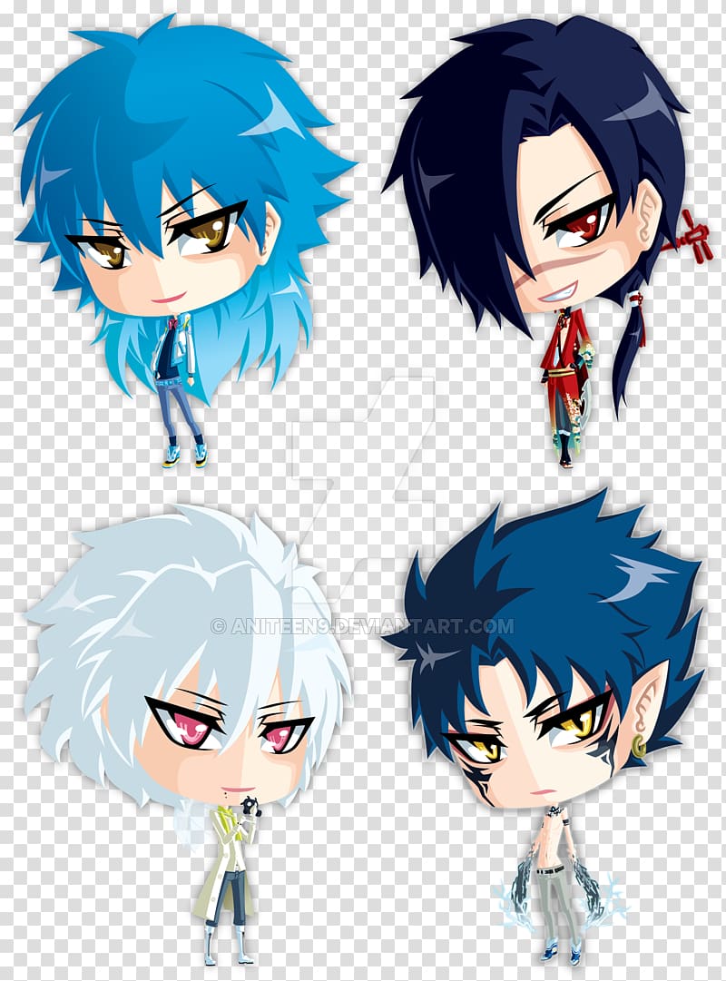 Dramatical Murder Anime Chibi Game, Anime transparent background PNG clipart
