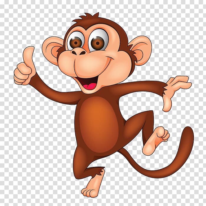 Red-faced spider monkey Ape Sticker , monkey transparent background PNG clipart