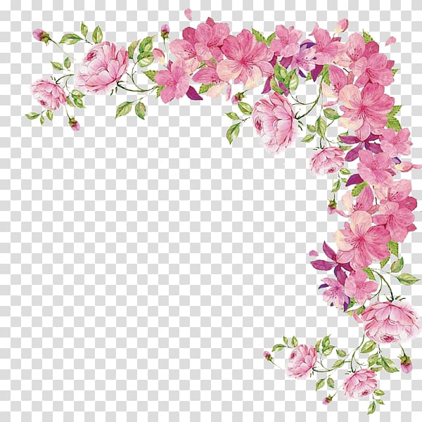 Watercolour Flowers Rose Cut flowers Artificial flower, watercolor flowers transparent background PNG clipart