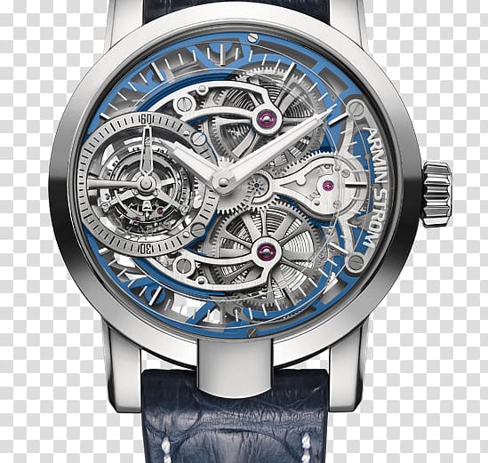 Tourbillon Watch Armin Strom Omega SA Chronograph, watch transparent background PNG clipart