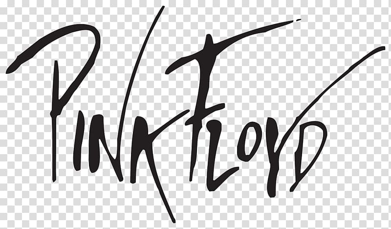 Pink Floyd text, Pink Floyd Logo transparent background PNG clipart