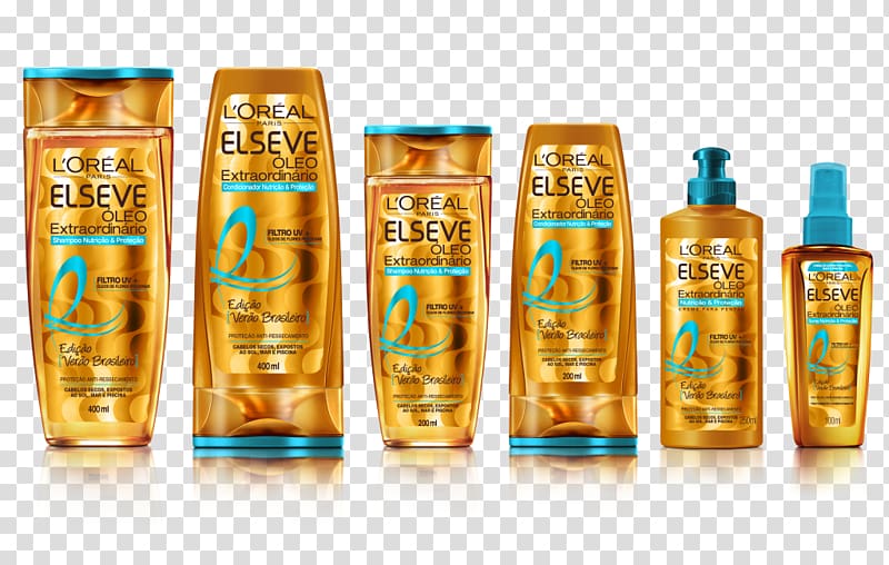 LÓreal Elvive Shampoo Hair Oil, shampoo transparent background PNG clipart