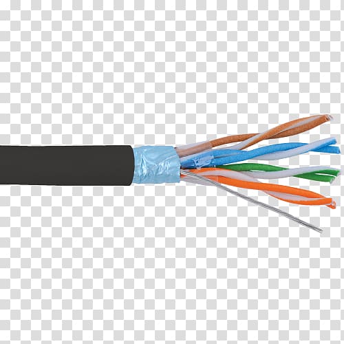 Network Cables Category 6 cable Electrical cable Shielded cable Twisted pair, cable transparent background PNG clipart