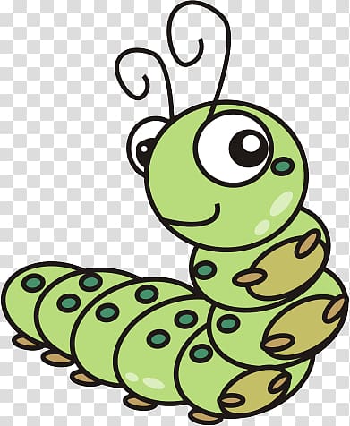 Caterpillar transparent background PNG clipart