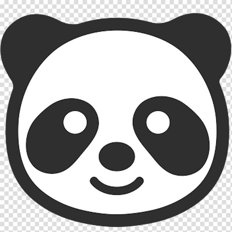 Giant panda Emoji Coloring book Drawing Sticker, Emoji transparent background PNG clipart