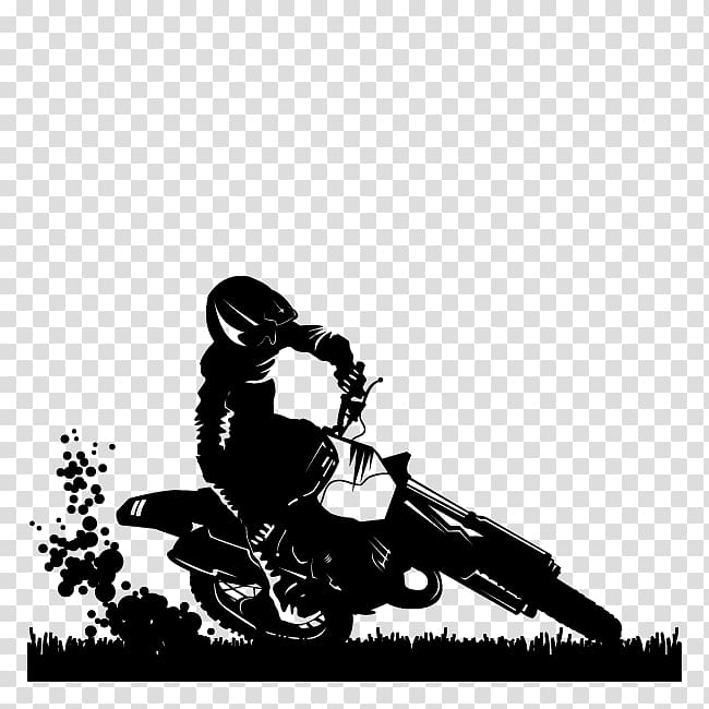Wall decal Motorcycle Sticker, Supercross transparent background PNG clipart