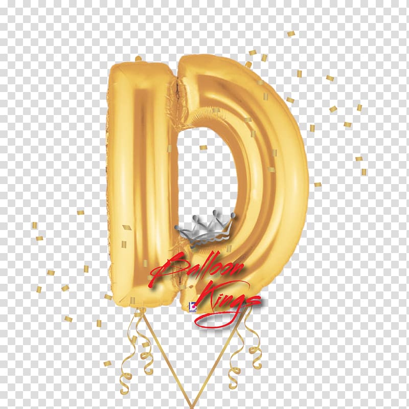 Mylar balloon Birthday Party Wedding, Gold letters transparent background PNG clipart