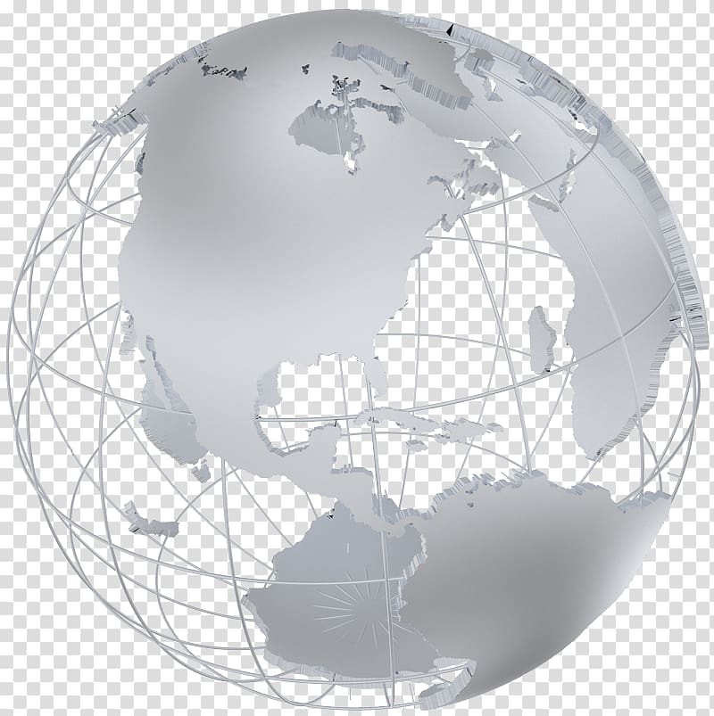 Globe World Metal Map, globe transparent background PNG clipart