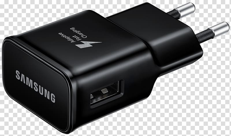 Samsung Galaxy S8 Battery charger USB-C Quick Charge, USB transparent background PNG clipart