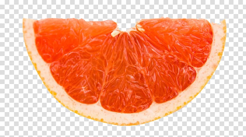 Grapefruit Pomelo Juice vesicles, Half red heart grapefruit pulp transparent background PNG clipart