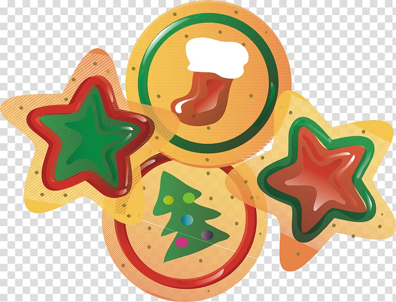 Hot chocolate Christmas cookie Illustration, Creative Christmas transparent background PNG clipart