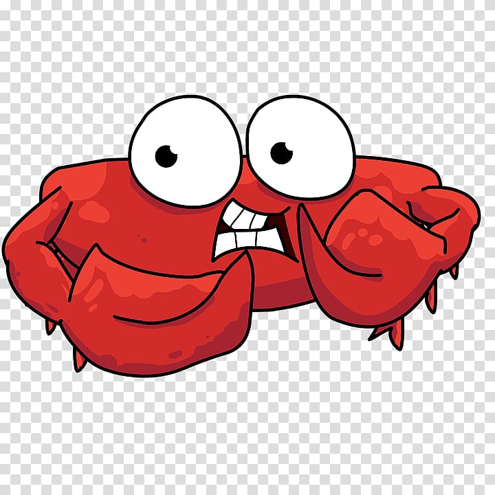 Crab Crustacean Cartoon, crab transparent background PNG clipart
