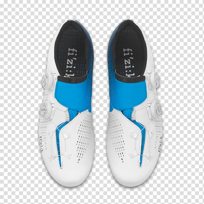 Movistar UCI World Tour Cycling shoe Cycling shoe, Blue white transparent background PNG clipart