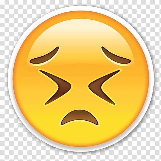 emoji illustration, Emoji Kiss Emoticon Smiley Face, sad emoji transparent background PNG clipart