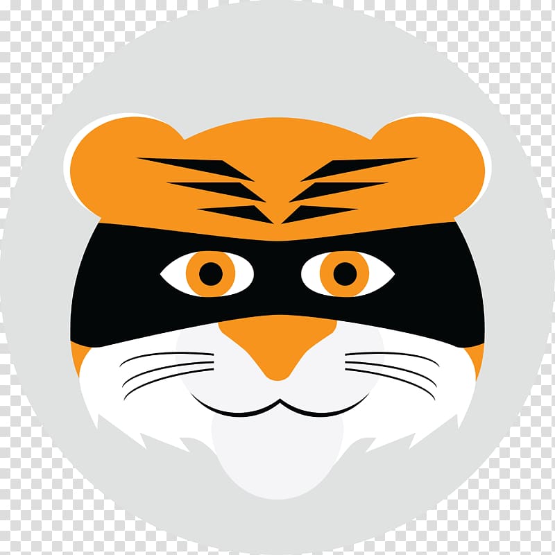 Jog-A-Thon Superhero , wearing a helmet of tigers transparent background PNG clipart