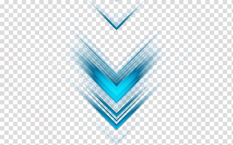 blue creative arrows transparent background PNG clipart