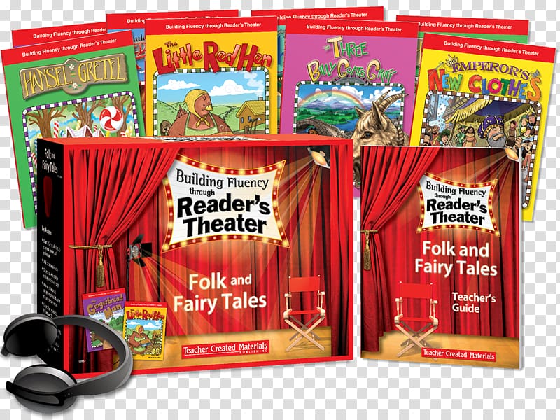 Folk and Fairy Tales: Building Fluency Through Reader\'s Theater Fables: Building Fluency Through Reader\'s Theater Folk and Fairy Tales, Fourth Edition Advertising Reader\'s theatre, fairy tale material transparent background PNG clipart